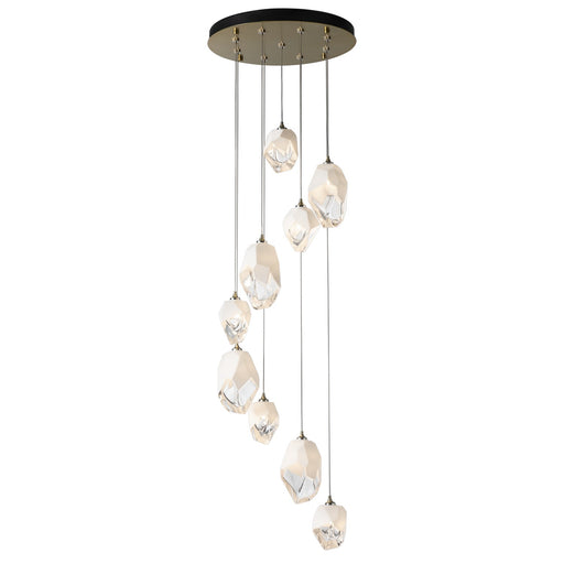 Chrysalis LED Pendant Modern Brass