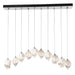 Hubbardton Forge - 131143-SKT-LONG-85-WP0754 - LED Pendant - Chrysalis - Sterling