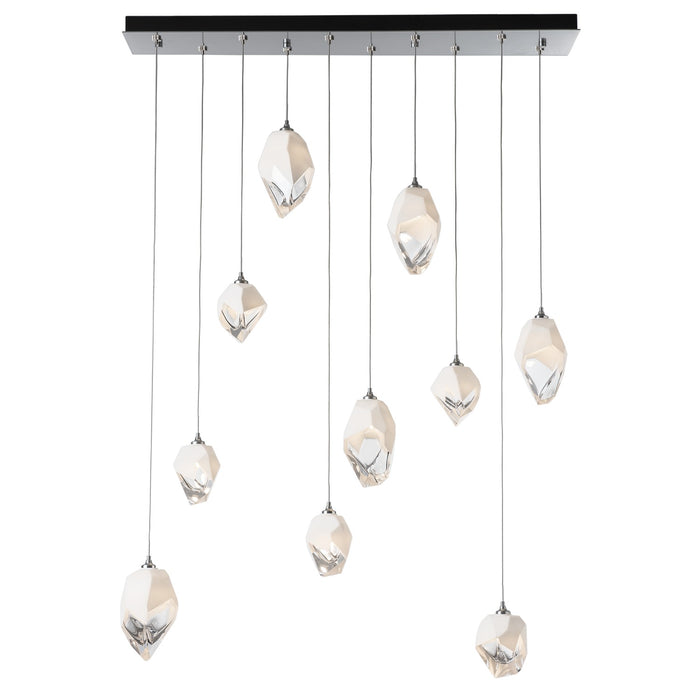 Hubbardton Forge - 131145-SKT-LONG-85-WP0756 - LED Pendant - Chrysalis - Sterling