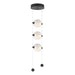 Hubbardton Forge - 139059-LED-STND-10-GG0668 - LED Pendant - Abacus - Black