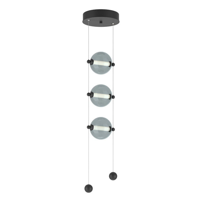 Hubbardton Forge - 139059-LED-STND-10-YL0668 - LED Pendant - Abacus - Black