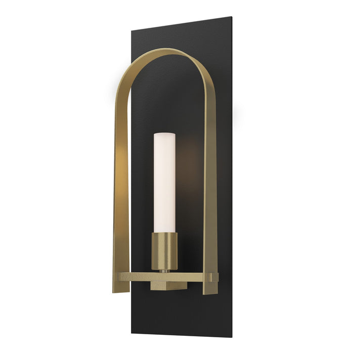 Hubbardton Forge - 201070-SKT-10-86-FD0462 - One Light Wall Sconce - Triomphe - Black
