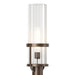 Hubbardton Forge - 342025-SKT-75-ZM0745 - One Light Outdoor Post Mount - Alcove - Coastal Bronze