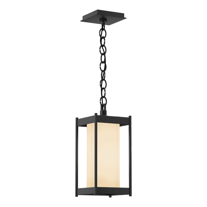 Hubbardton Forge - 362021-SKT-80-GG0730 - One Light Outdoor Lantern - Cela - Coastal Black