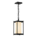 Hubbardton Forge - 362021-SKT-80-GG0730 - One Light Outdoor Lantern - Cela - Coastal Black