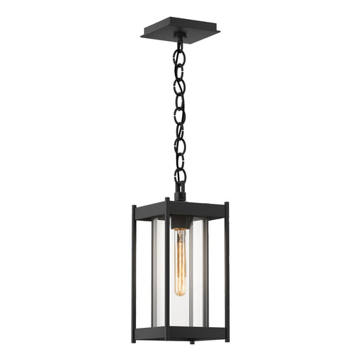 Cela One Light Outdoor Lantern Coastal Black