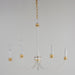 Maxim - 11375WWTGL - Five Light Chandelier - Charlton - Weathered White/Gold Leaf