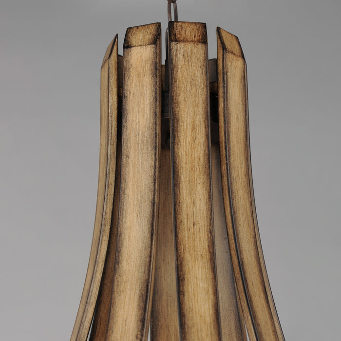 Maxim - 20348DWAR - Eight Light Chandelier - Basque - Driftwood/Anthracite