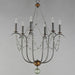 Maxim - 20486GN - Six Light Chandelier - Formosa - Golden Noir