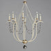 Maxim - 20488ECVG - Eight Light Chandelier - Formosa - Ecru/Venetian Gold