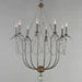 Maxim - 20488GN - Eight Light Chandelier - Formosa - Golden Noir