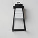 Maxim - 40634WTBK - One Light Outdoor Wall Sconce - Shutters - White / Black