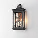 Maxim - 40806CLACPBK - Two Light Outdoor Wall Sconce - Yorktown VX - Black/Aged Copper