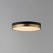 Maxim - 59702WTBKAB - LED Flush Mount - Dapper - Black / Antique Brass