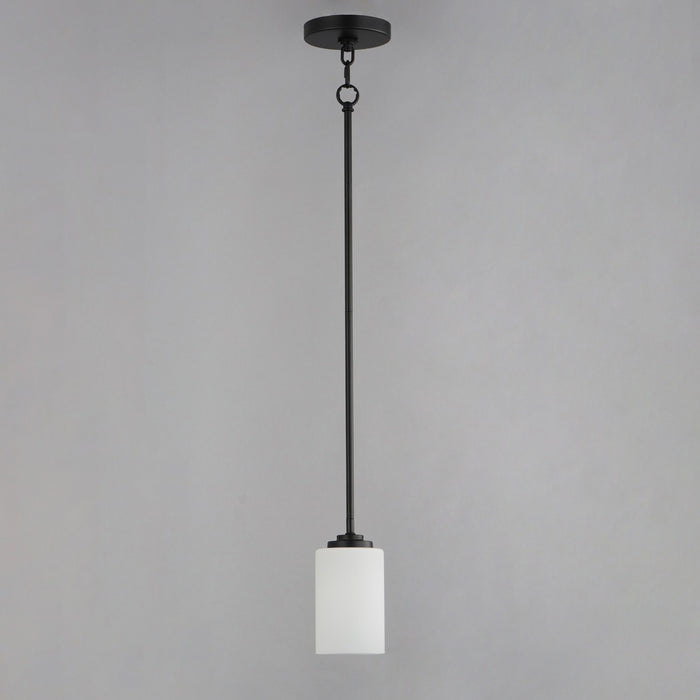 Maxim - 90030SWBK - One Light Mini Pendant - Deven - Black