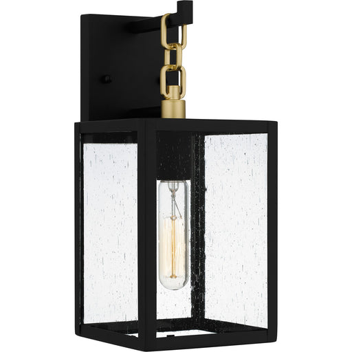 Anchorage One Light Outdoor Wall Mount Matte Black