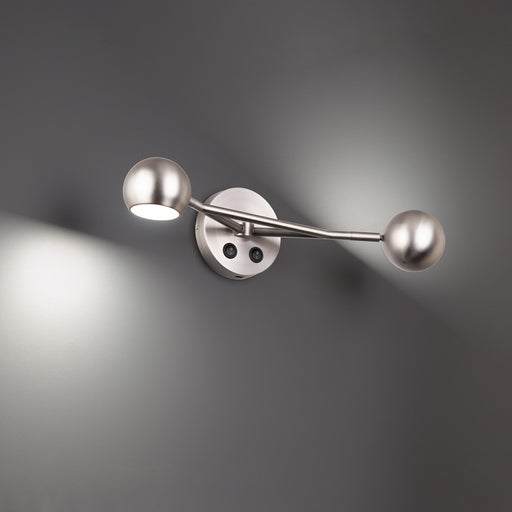 W.A.C. Lighting - BL-67320-BN - LED Bed Task Light - Duplex - Brushed Nickel