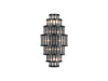 Avenue Lighting - HF1921-GM - Wall Sconce - Waldorf - Polished Gunmetal