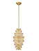 Avenue Lighting - HF1924-AB - Pendant - Waldorf - Antique Brass