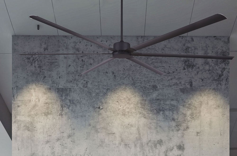 Canarm - CP120BK - 120 Inch Ceiling Fan - Fanbos - Matte Black