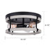 Canarm - IFM1094A14BBG - Three Light Flush Mount - Joelle - Black/Brushed Grey