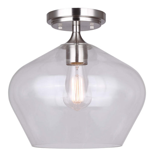 Canarm - IFM1102A12BN - One Light Flush Mount - Conall - Brushed Nickel