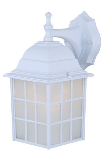 Outdoor One Light Outdoor Lantern White