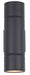 Canarm - IOL573BK - Two Light Outdoor Lantern - Taylin - Black