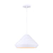 Canarm - IPL1020A13WH - One Light Pendant - Byck - Matte White