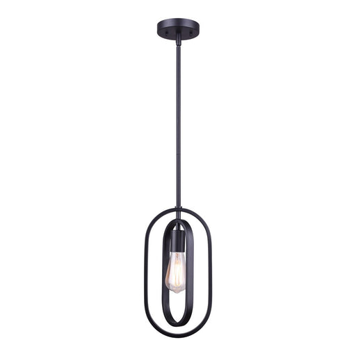 Dilan One Light Pendant Black