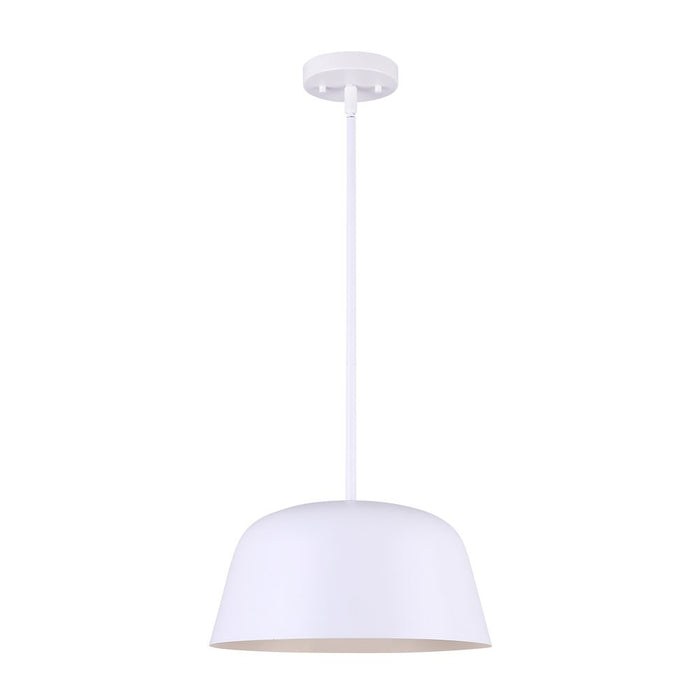 Canarm - IPL1098A01WH - One Light Pendant - Kiliam - Matte White