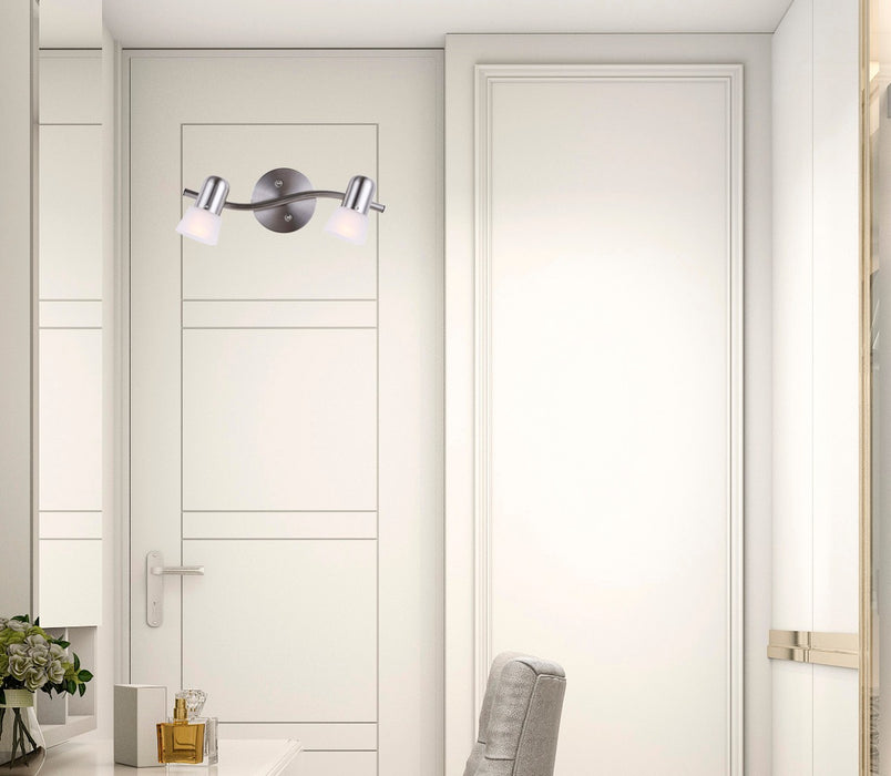 Canarm - IT5251 - Two Light Track Lighting - Omni - Brushed Pewter