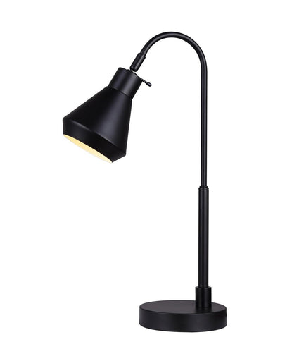 Byck One Light Table Lamp Matte Black