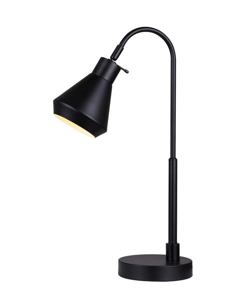 Canarm - ITL1020A21BK - One Light Table Lamp - Byck - Matte Black