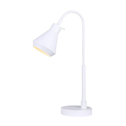 Byck One Light Table Lamp Matte White