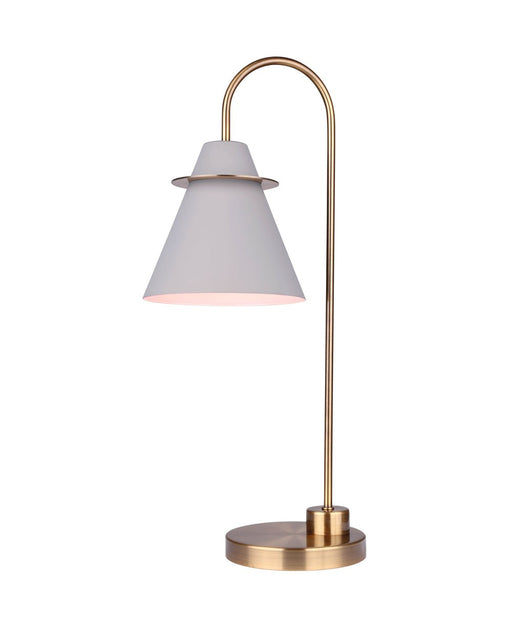 Canarm - ITL1076A22MGG - One Light Table Lamp - Talia - Gold/Matte White