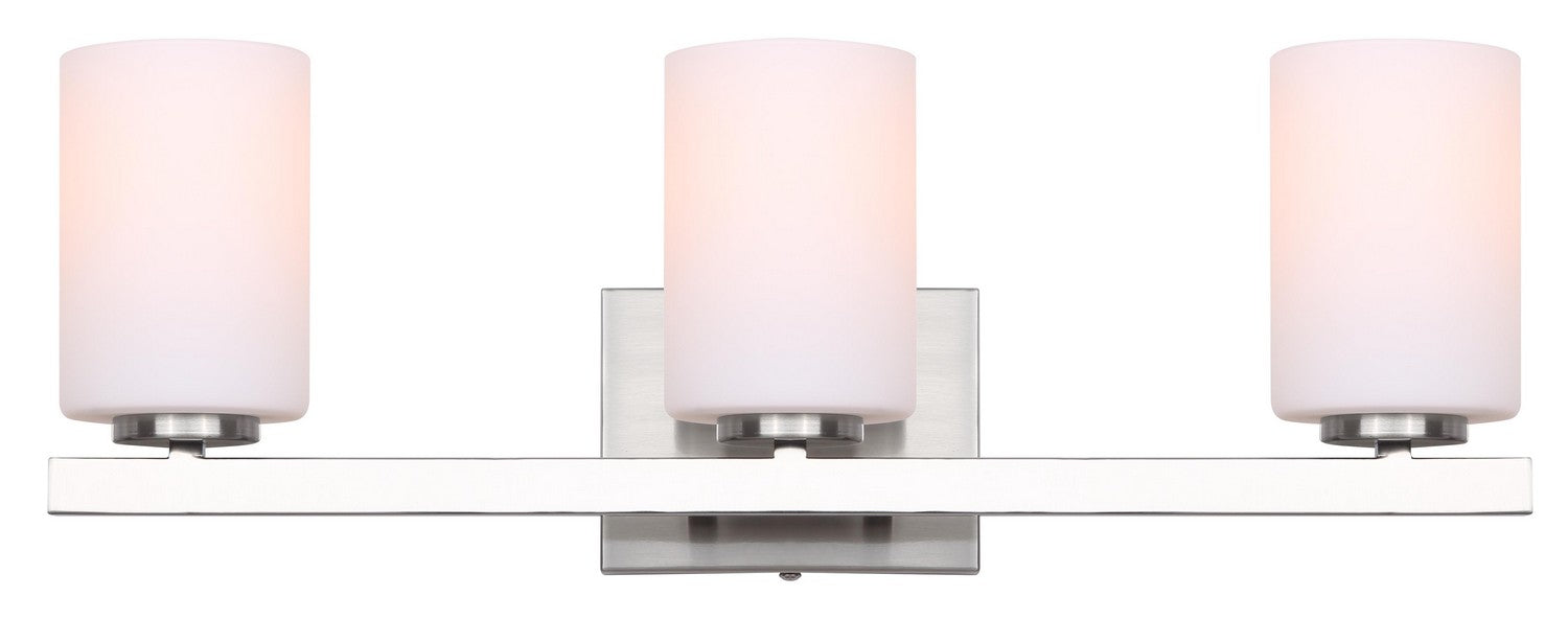 Canarm - IVL1093A03BN - Three Light Vanity - Jae - Brushed Nickel