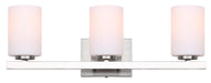 Canarm - IVL1093A03BN - Three Light Vanity - Jae - Brushed Nickel