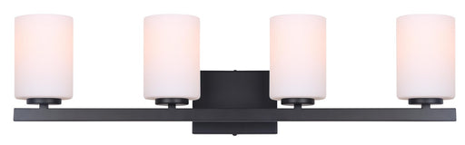 Canarm - IVL1093A04BK - Four Light Vanity - Jae - Matte Black