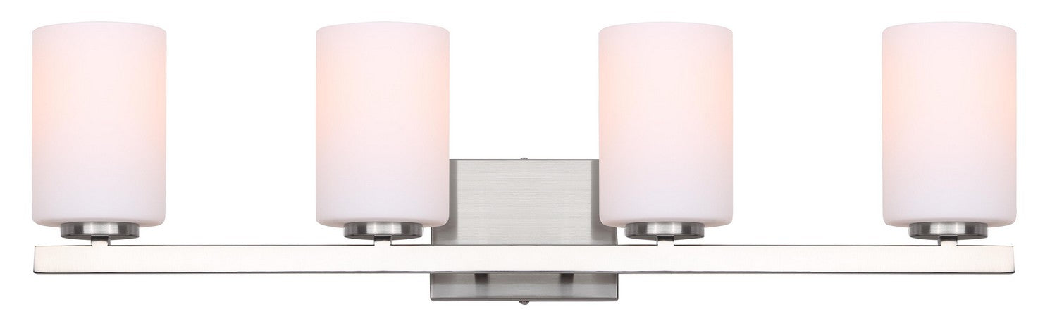 Canarm - IVL1093A04BN - Four Light Vanity - Jae - Brushed Nickel