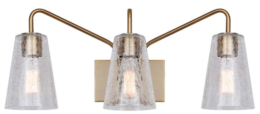 Canarm - IVL1100A03GD - Three Light Vanity - Everly - Gold