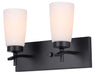 Canarm - IVL326A02BK - Two Light Vanity - Portia - Matte Black