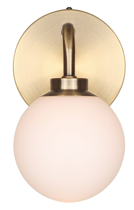 Canarm - IWF1105A01GD9 - One Light Wall Sconce - Asher - Gold