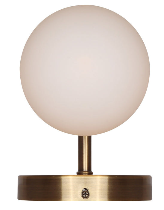 Canarm - IWF1105A01GD9 - One Light Wall Sconce - Asher - Gold