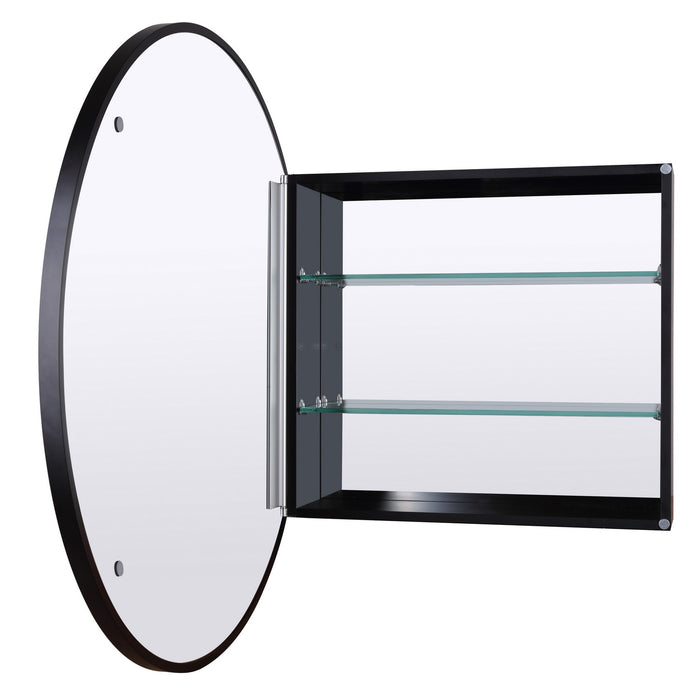 Canarm - MCHDC1A2828MBK - Medicine Cabinet - Medicine Cablinet Matte Black - Matte Black