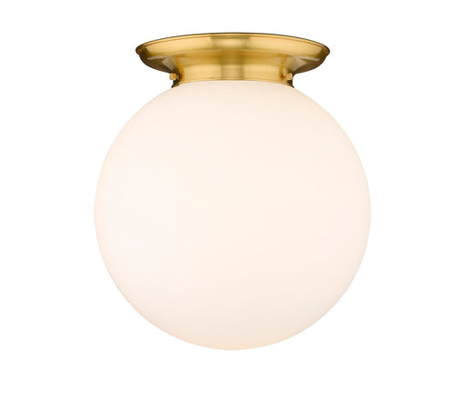 Innovations - 221-1F-SG-G201-16 - One Light Flush Mount - Essex - Satin Gold