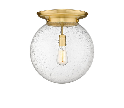 Innovations - 221-1F-SG-G204-14 - One Light Flush Mount - Essex - Satin Gold