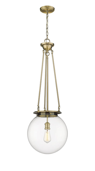 Innovations - 221-1P-AB-G202-14 - One Light Pendant - Essex - Antique Brass