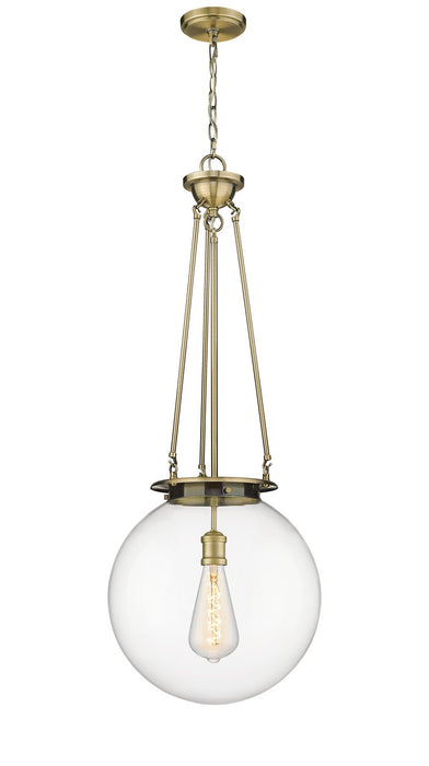 Innovations - 221-1P-AB-G202-16 - One Light Pendant - Essex - Antique Brass