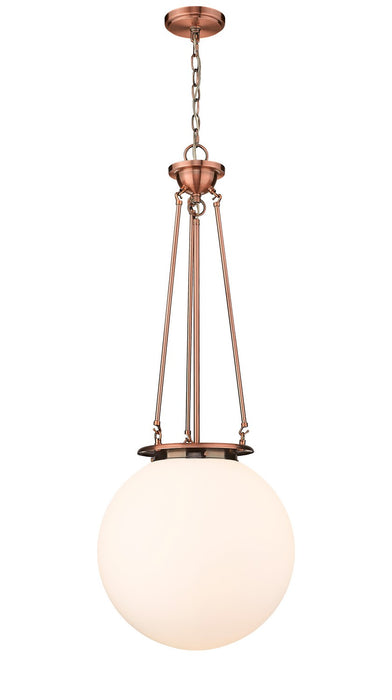 Innovations - 221-1P-AC-G201-16 - One Light Pendant - Essex - Antique Copper